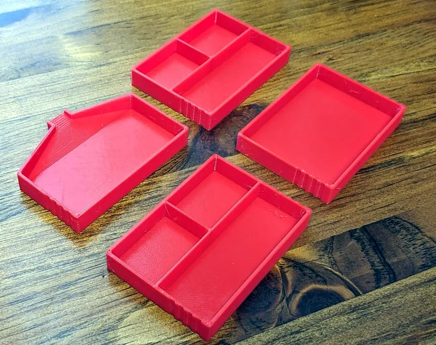 Khay đựng linh kiện nhỏ HSW và giá treo tương thích