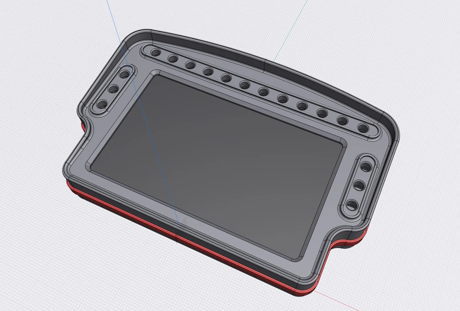 Bảng điều khiển VoCore 4.3" với 18 đèn LED cho Simracing