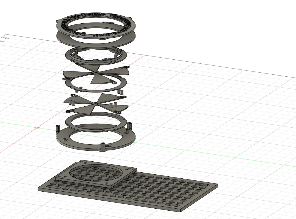 Hỗ trợ lắp đặt quạt 120mm cho Resident Evil Umbrella Corp