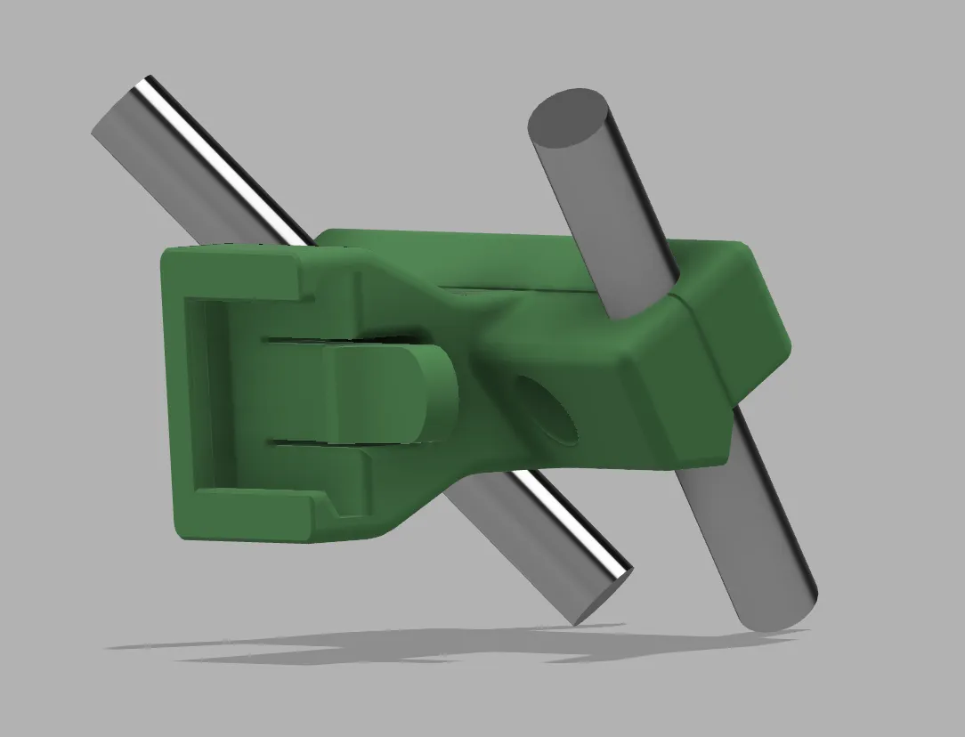 Giá đỡ đèn hậu Cateye cho xe đạp trên ray yên nghiêng