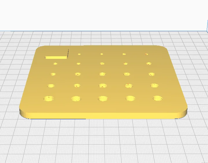 Kiểm tra kích thước lỗ vít cho in 3D không nứt