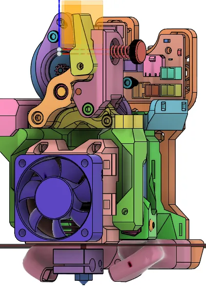 Mô hình EVA3 Voron Tap V6 cho máy in 3D Mercury