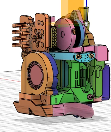 Mô hình EVA3 Voron Tap V6 cho máy in 3D Mercury