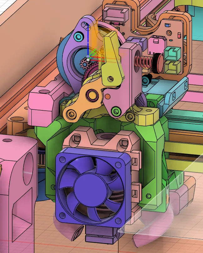 Mô hình EVA3 Voron Tap V6 cho máy in 3D Mercury