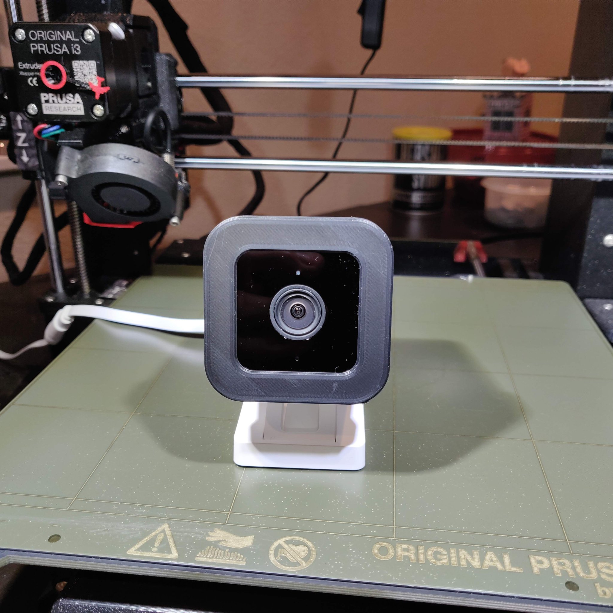 Mặt nạ đen cho camera Wyze Cam v3 chống phản chiếu