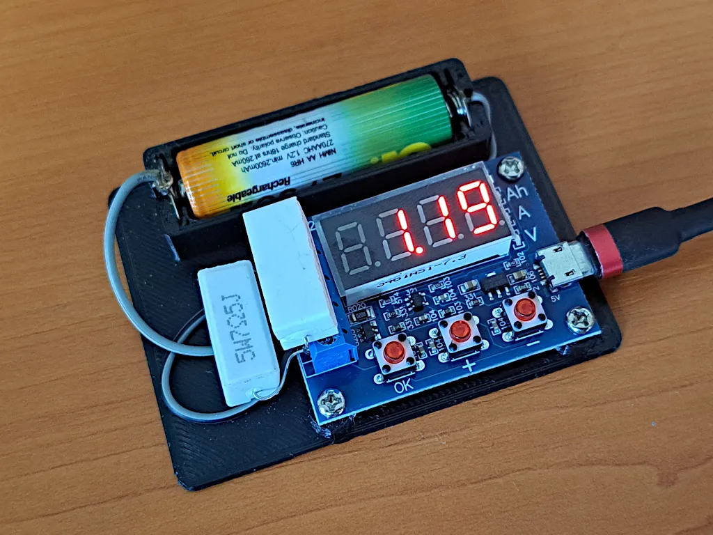 Giá đỡ pin cho ZB2L3 và AA (R6) NiCd/NiMH