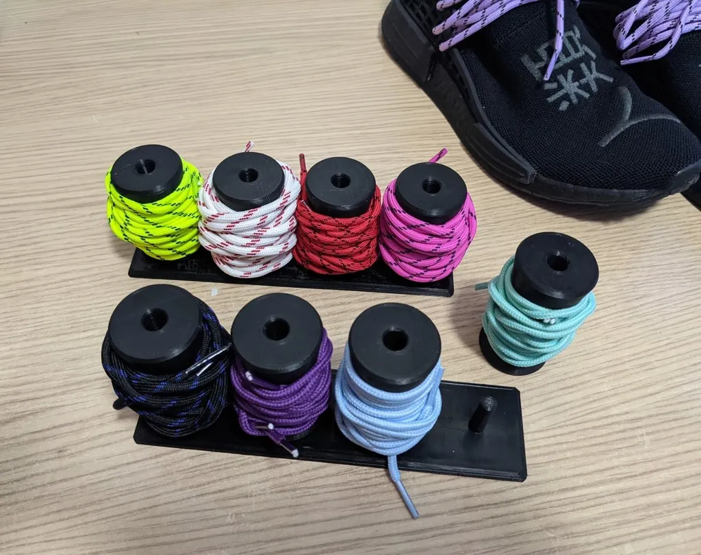 Giá đỡ cuộn dây giày cho 4 cuộn