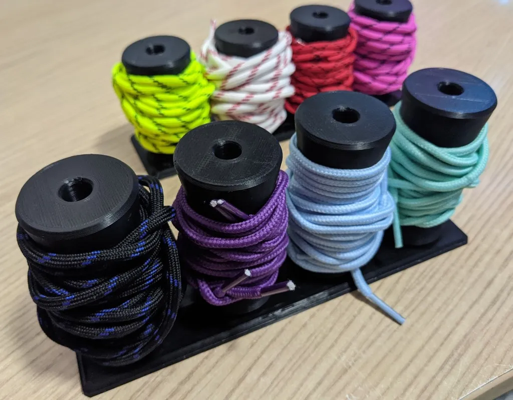 Giá đỡ cuộn dây giày cho 4 cuộn