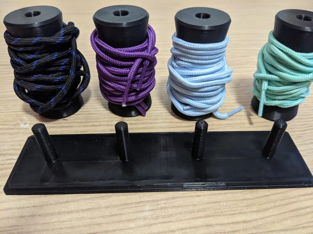 Giá đỡ cuộn dây giày cho 4 cuộn