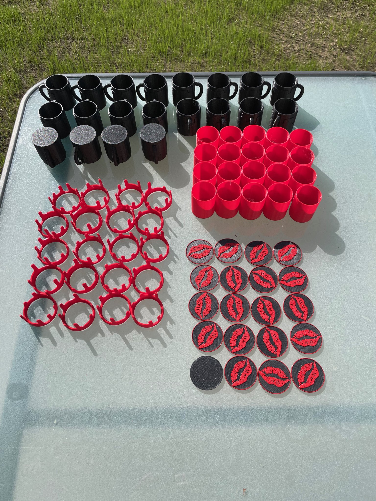 Cốc Schnaps nhiều phần bằng PLA và PETG