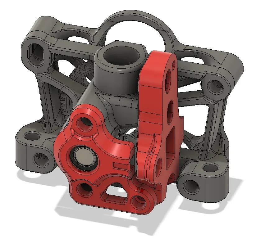 Mô hình Sherpa mini tích hợp zero và ecas với tay căng chỉnh sửa