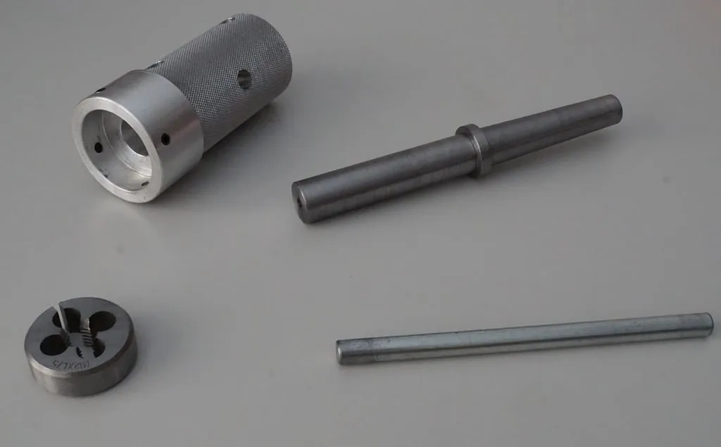 Giá đỡ khuôn đuôi máy tiện parametric 38mm