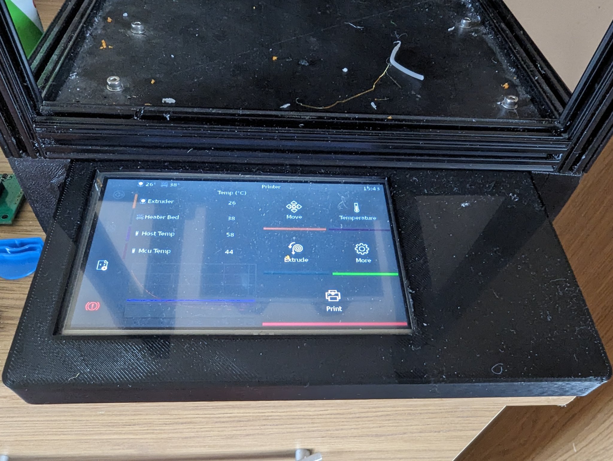 Giá đỡ màn hình cảm ứng 5 inch cho Voron 0