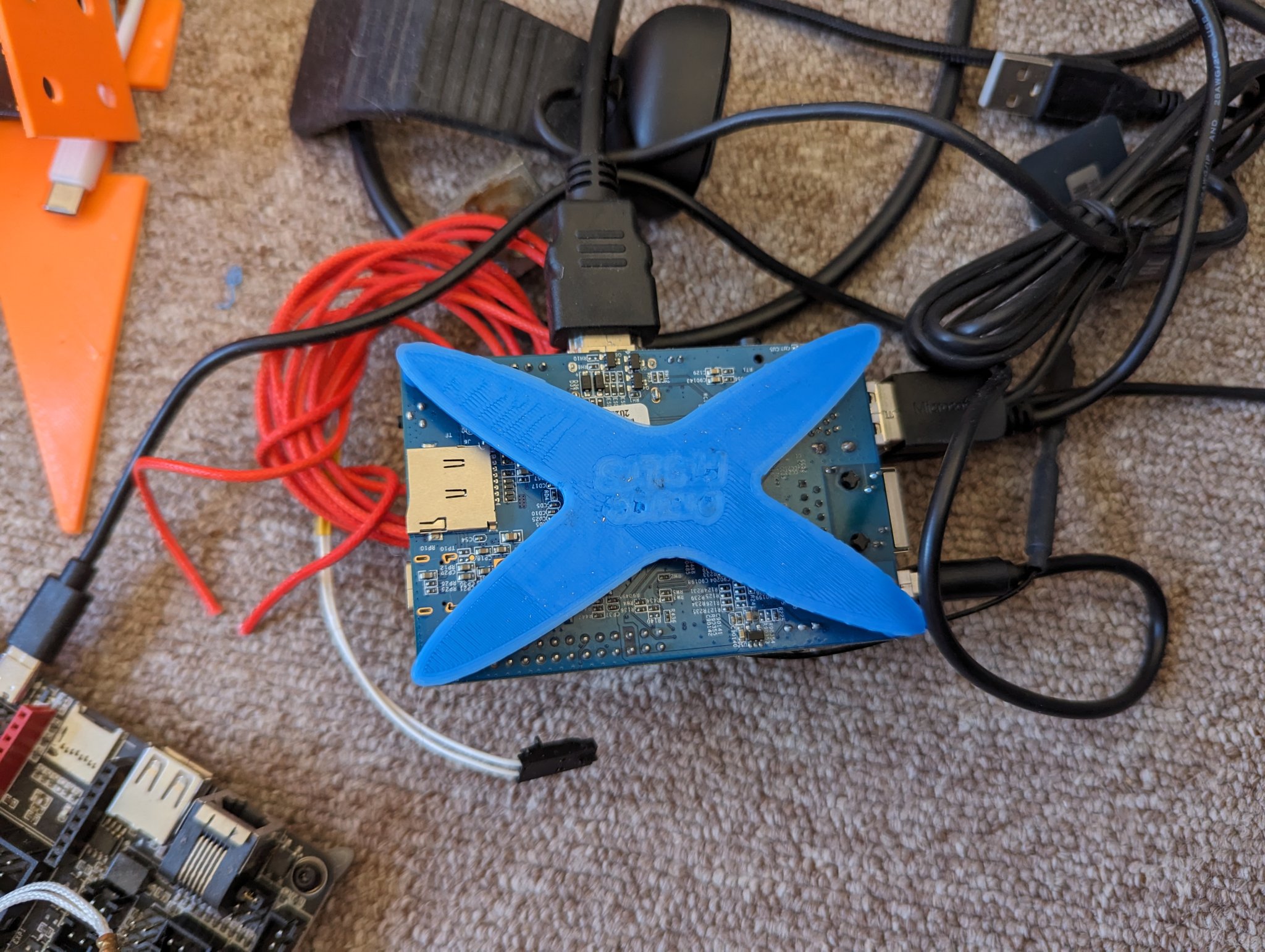 Giá đỡ dễ in cho OrangePi 3 LTS