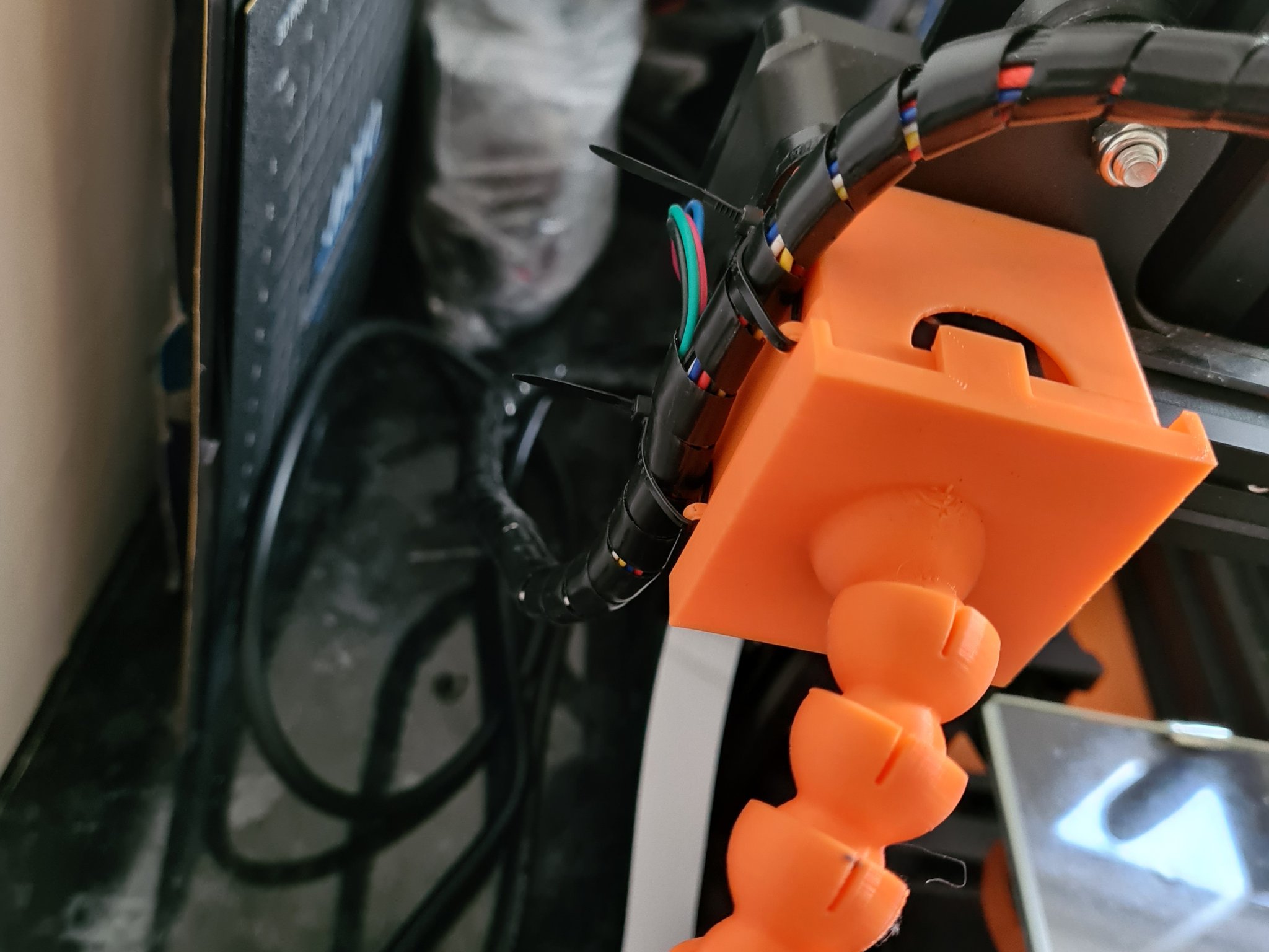 Nắp che pulley trục X cho Ender 3 (Pro) cải tiến