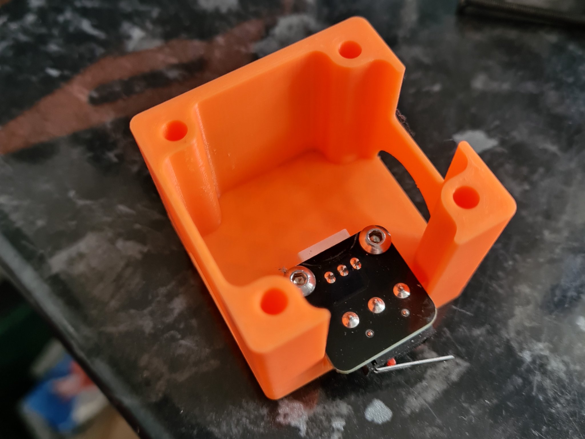 Nắp che pulley trục X cho Ender 3 (Pro) cải tiến