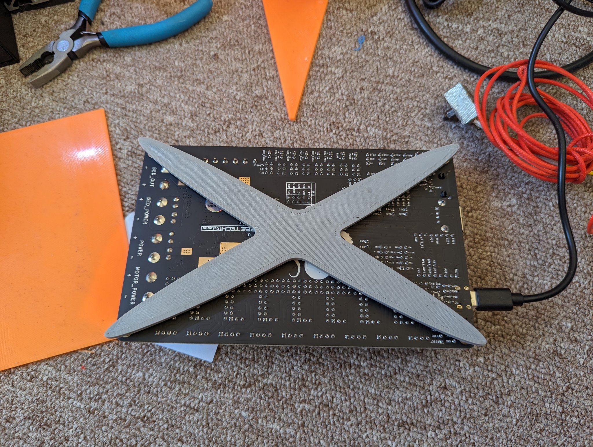 Giá đỡ lắp ráp BigTreeTech Octopus cho máy in 3D