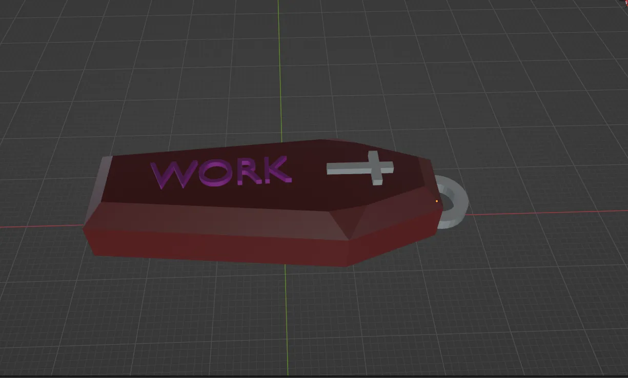 Móc khóa quan tài hài hước cho Halloween