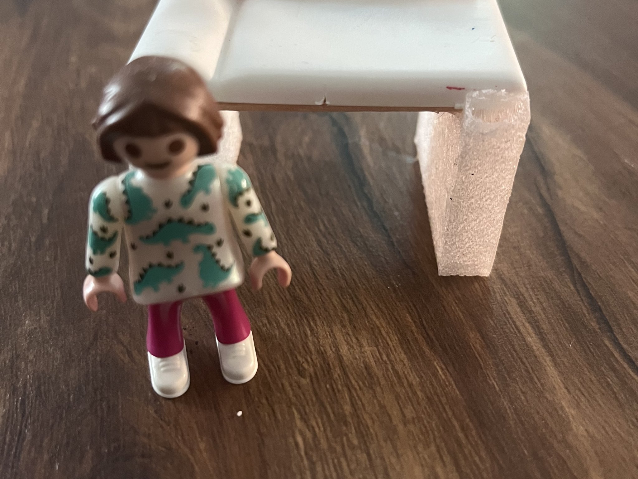 Giường Playmobil cho trò chơi mô phỏng