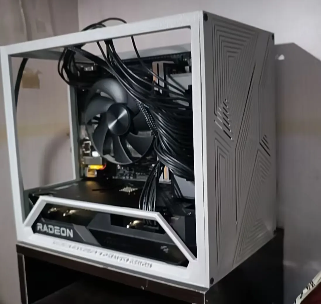 Thùng máy ITX LTX VENT-M tương thích GPU 250mm và PSU SFX