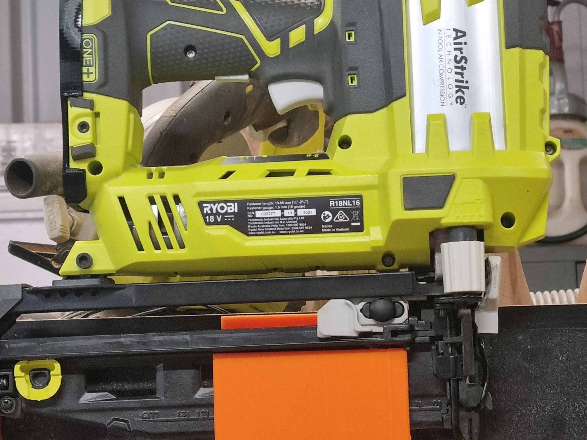 Nắp pin công cụ ryobi 16g r18nl16 in TPU chống bụi và côn trùng