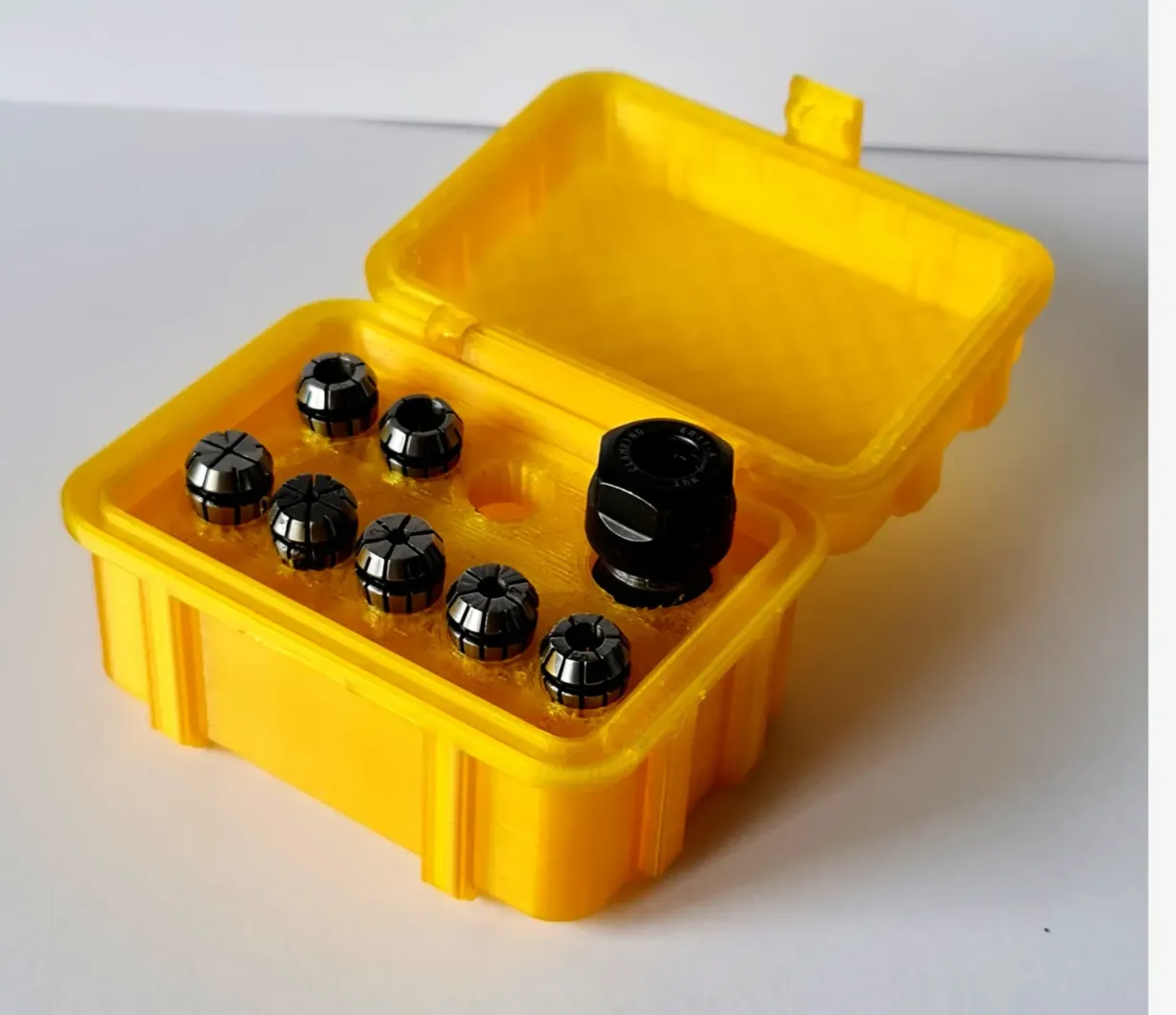 Khay chứa collet CNC cho hộp chắc chắn