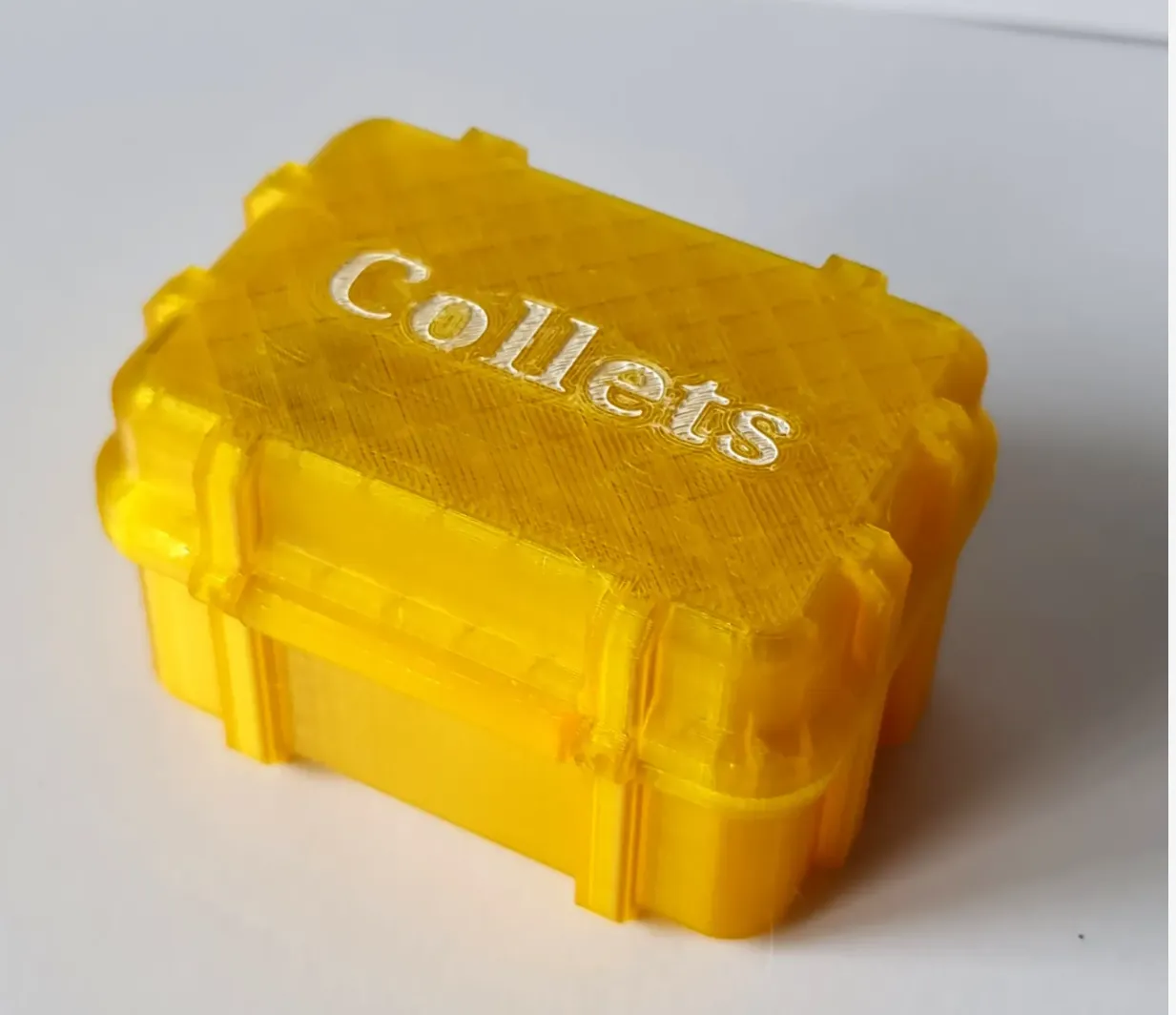 Khay chứa collet CNC cho hộp chắc chắn