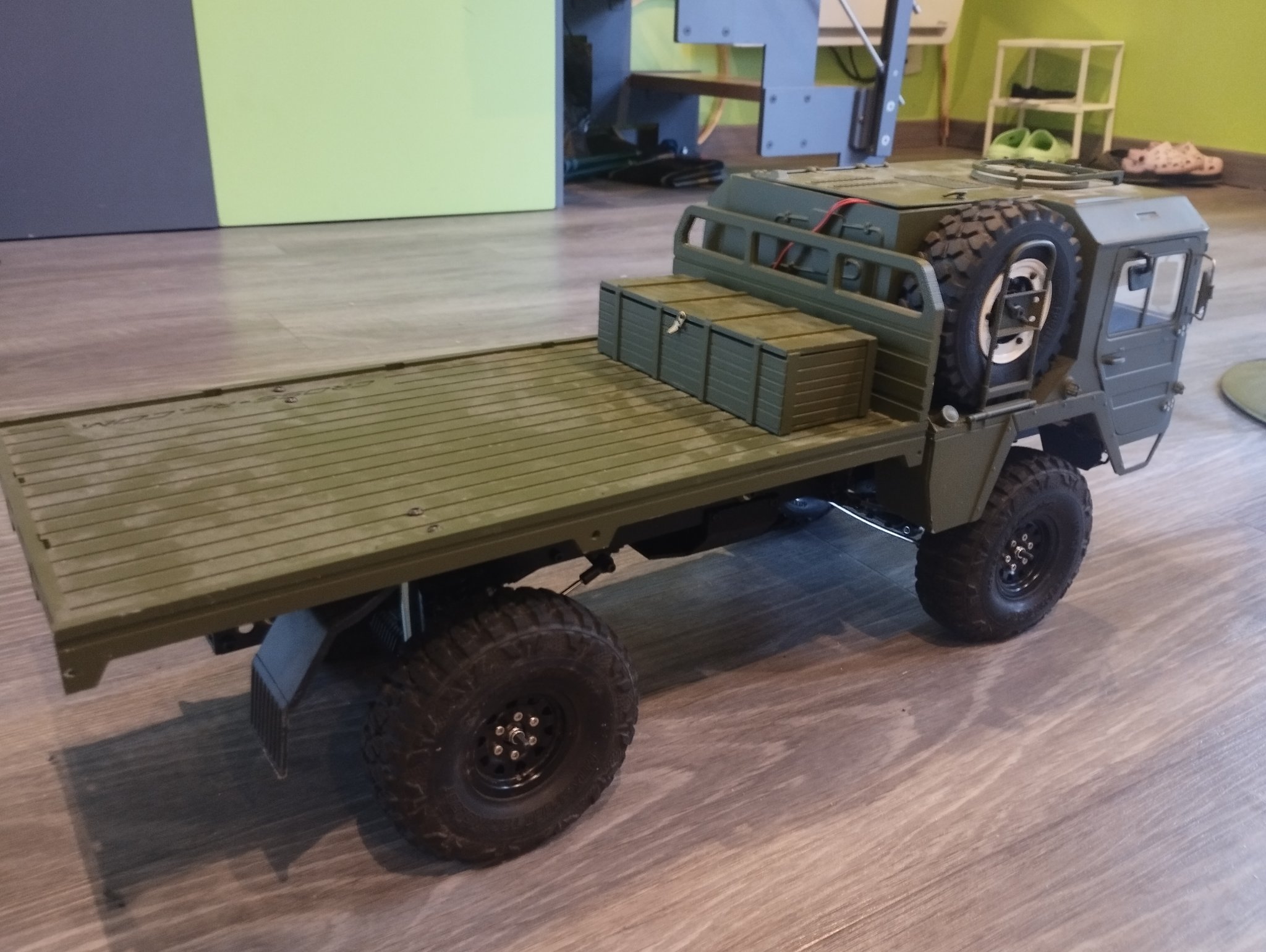 Tháp giảm chấn ngắn CrossRc cho xe tải MC4