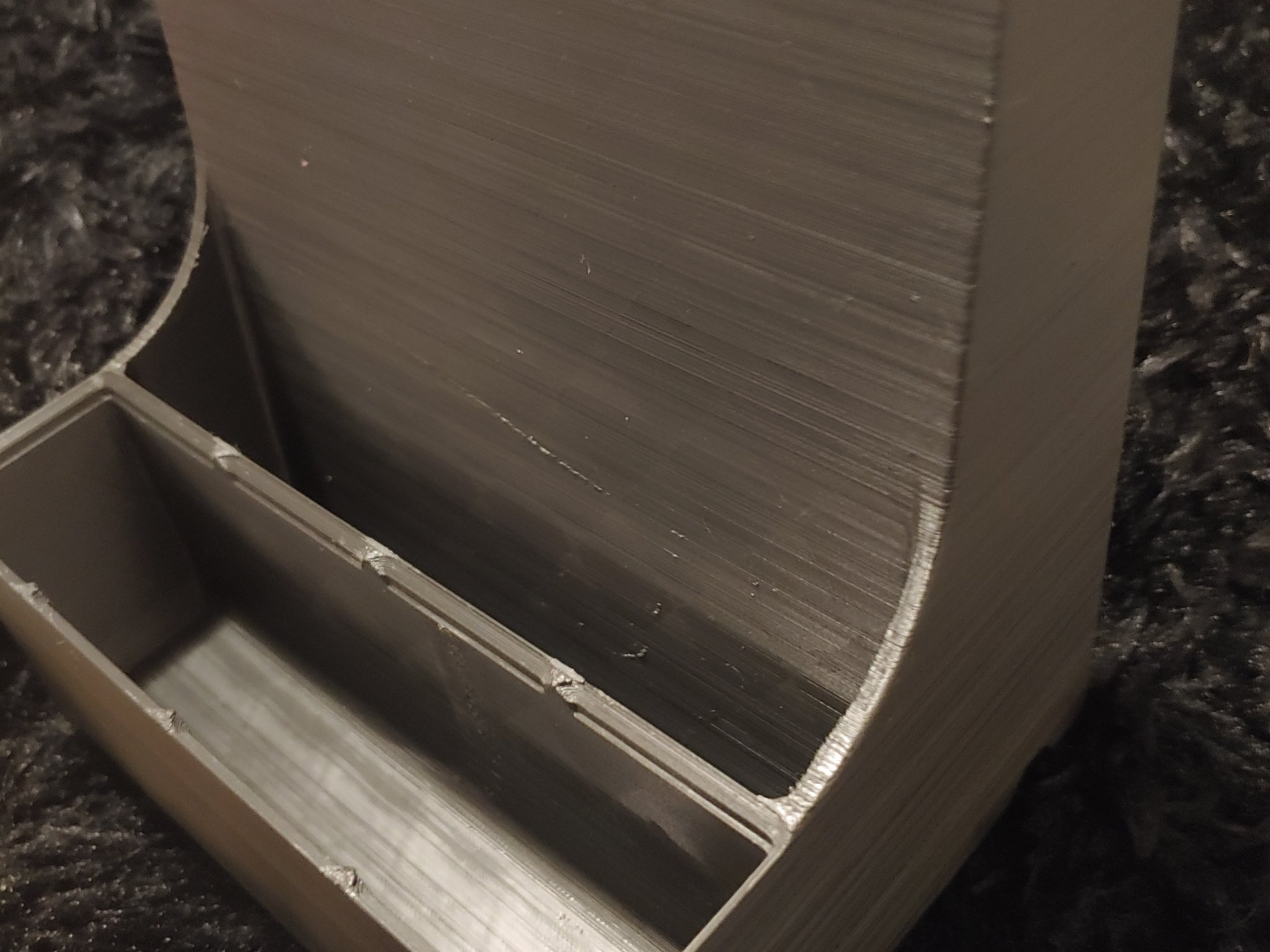 Giá đỡ tài liệu Gridfinity với khay treo tiện lợi