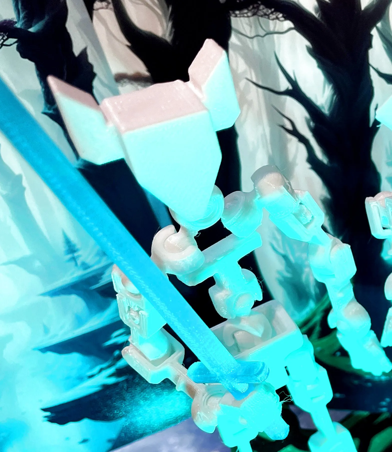 Đầu cao elf cho các nhân vật hành động Lucky 13