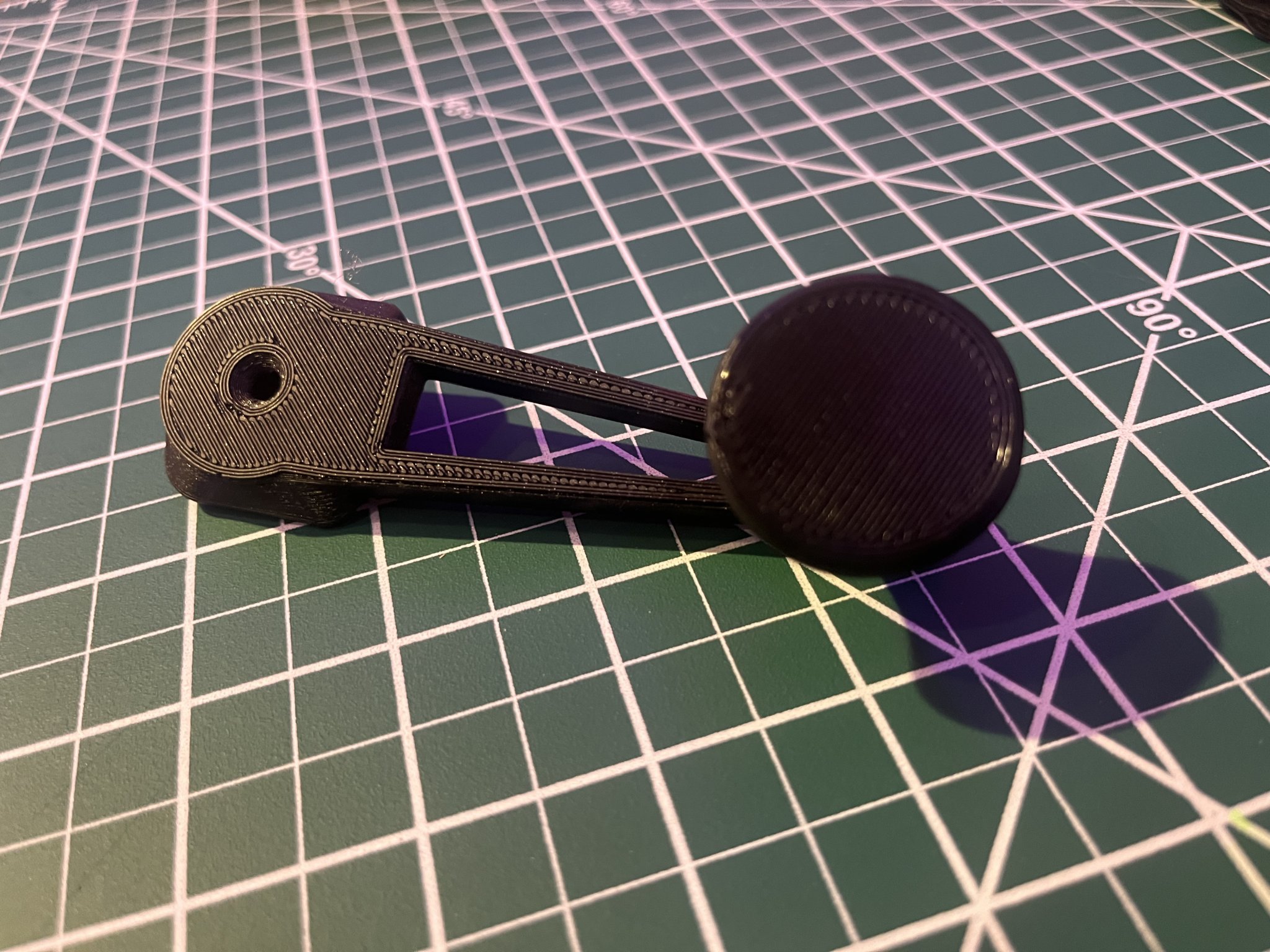 Tay quay cửa sổ Unimog 1974 cho xe Mercedes