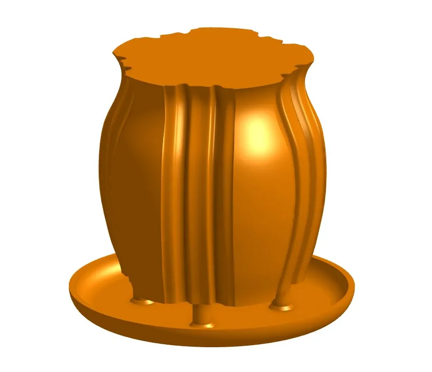 Bình hoa xương rồng lấy cảm hứng từ cánh hoa