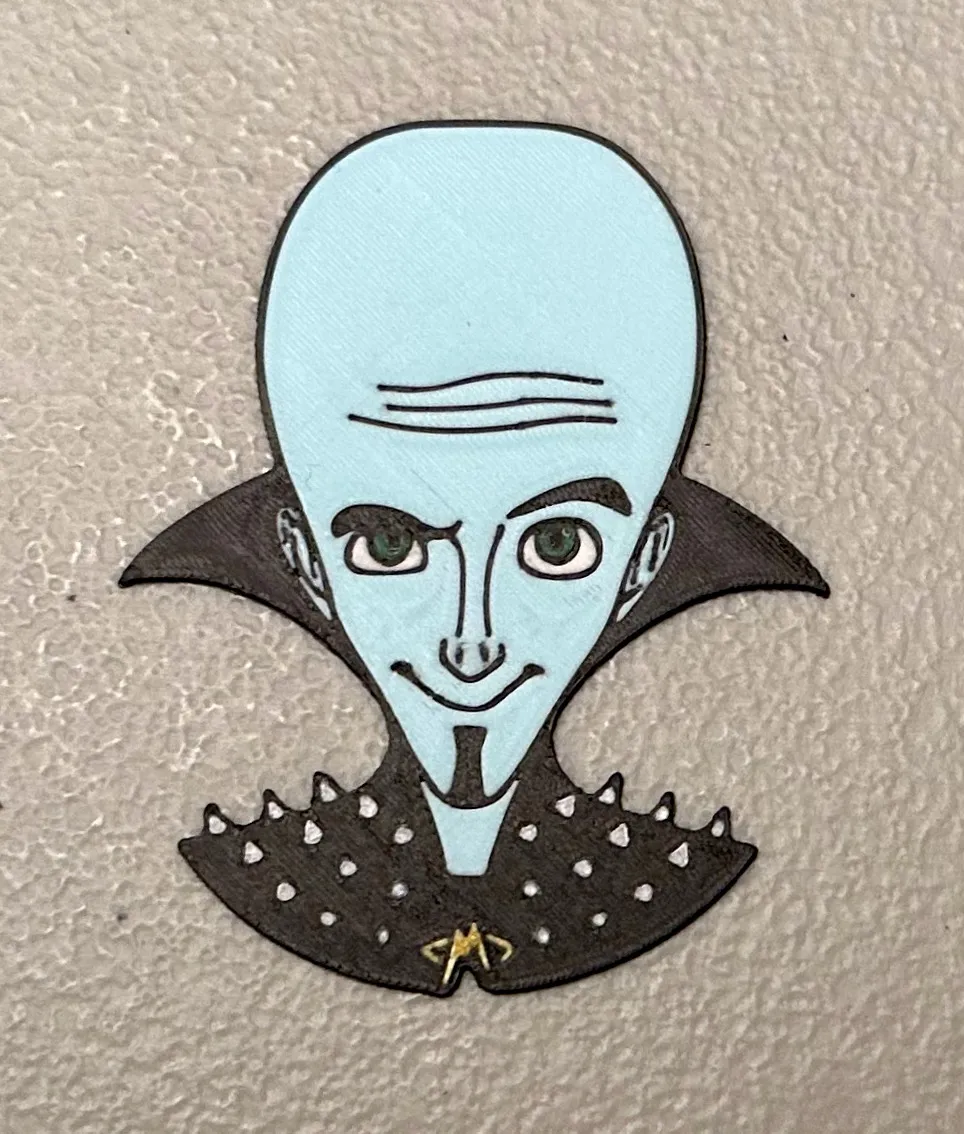 Nam châm Megamind đa sắc màu 6 màu