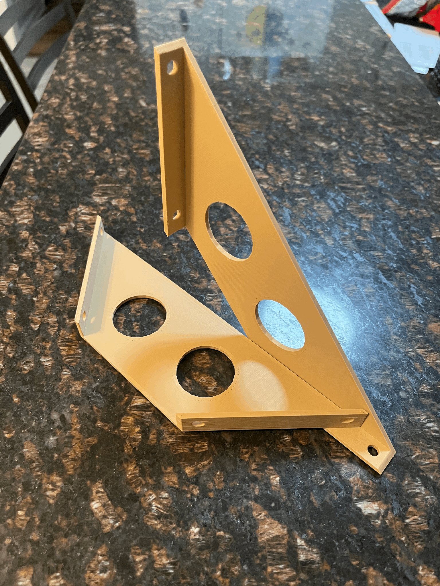 Giá đỡ kệ tường in 3D hỗ trợ nhiều kích thước