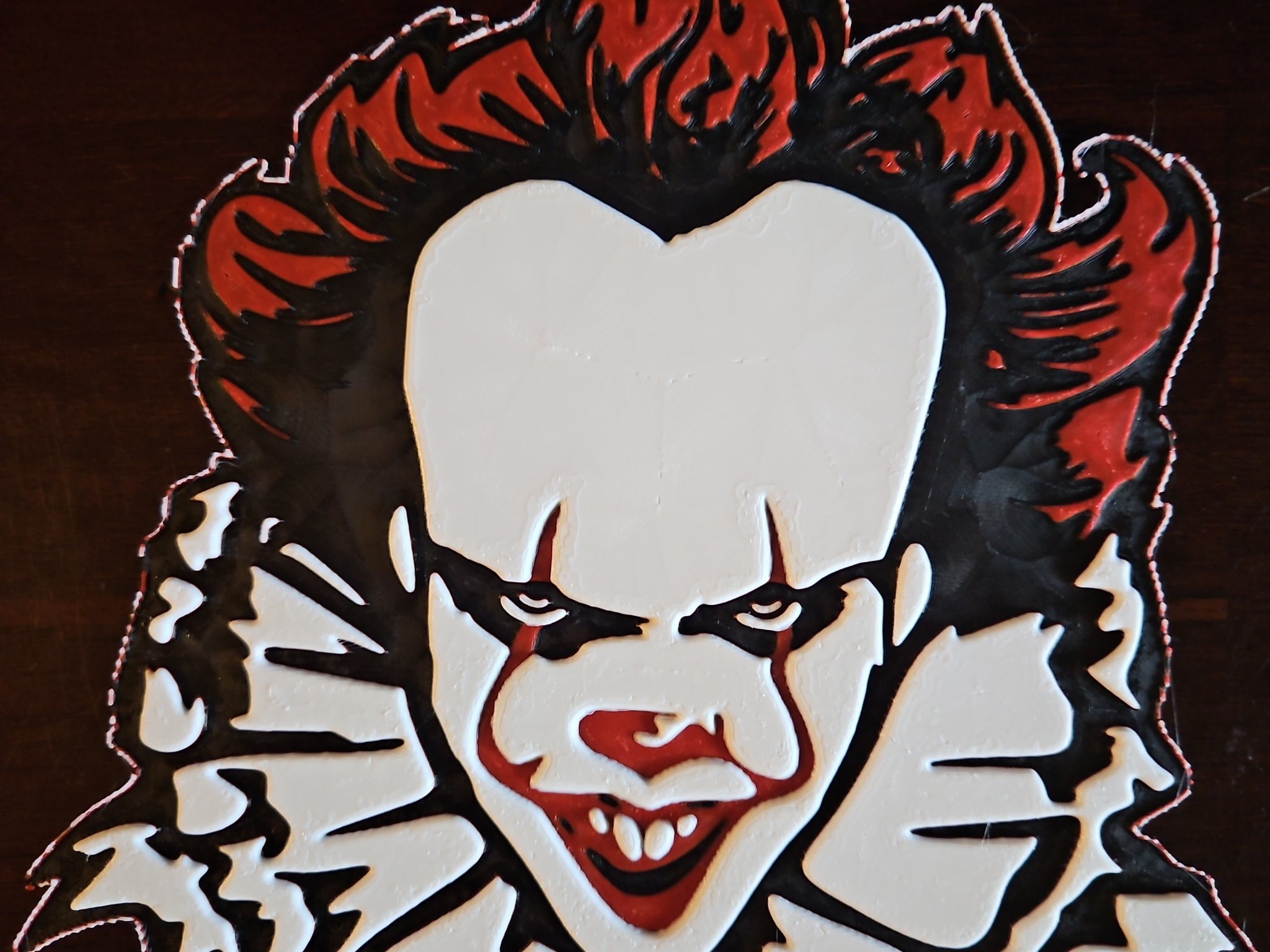 Mô hình Pennywise từ bộ phim IT với chi tiết sắc nét