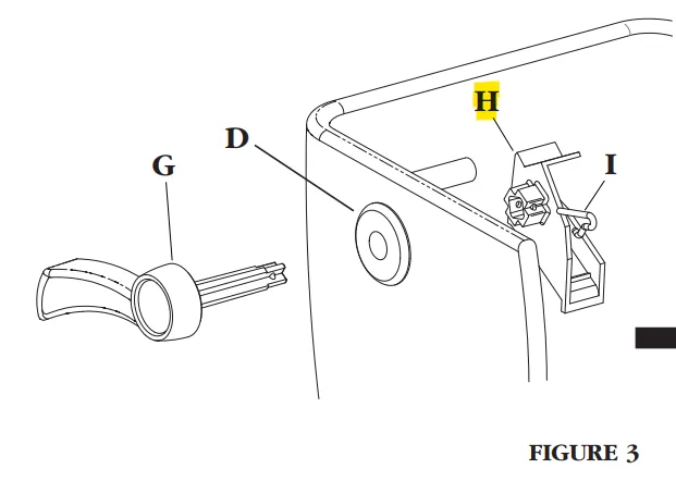 Giá đỡ thay thế cho tay cầm bồn cầu Danco 10071 Microban