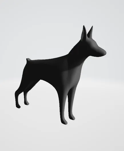 Chó Doberman dễ thương, bạn đồng hành lý tưởng