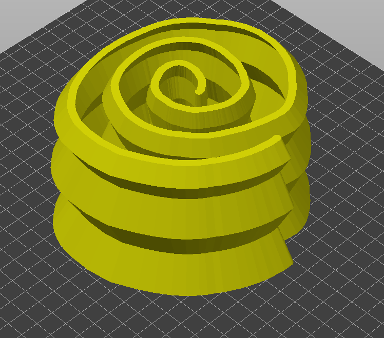 Nghệ thuật xoắn ốc tự do đơn giản