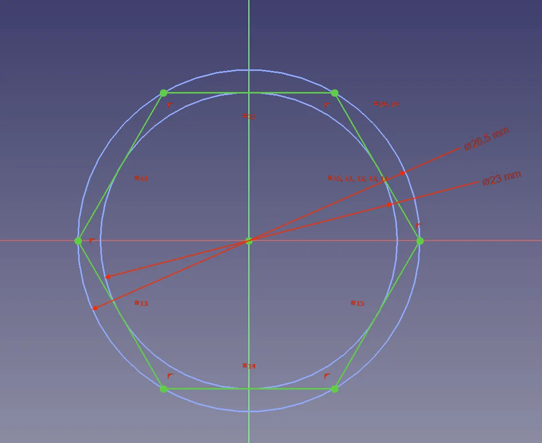 Bộ áo choàng pin 21700 cho đèn pin 26650 hoặc 26800