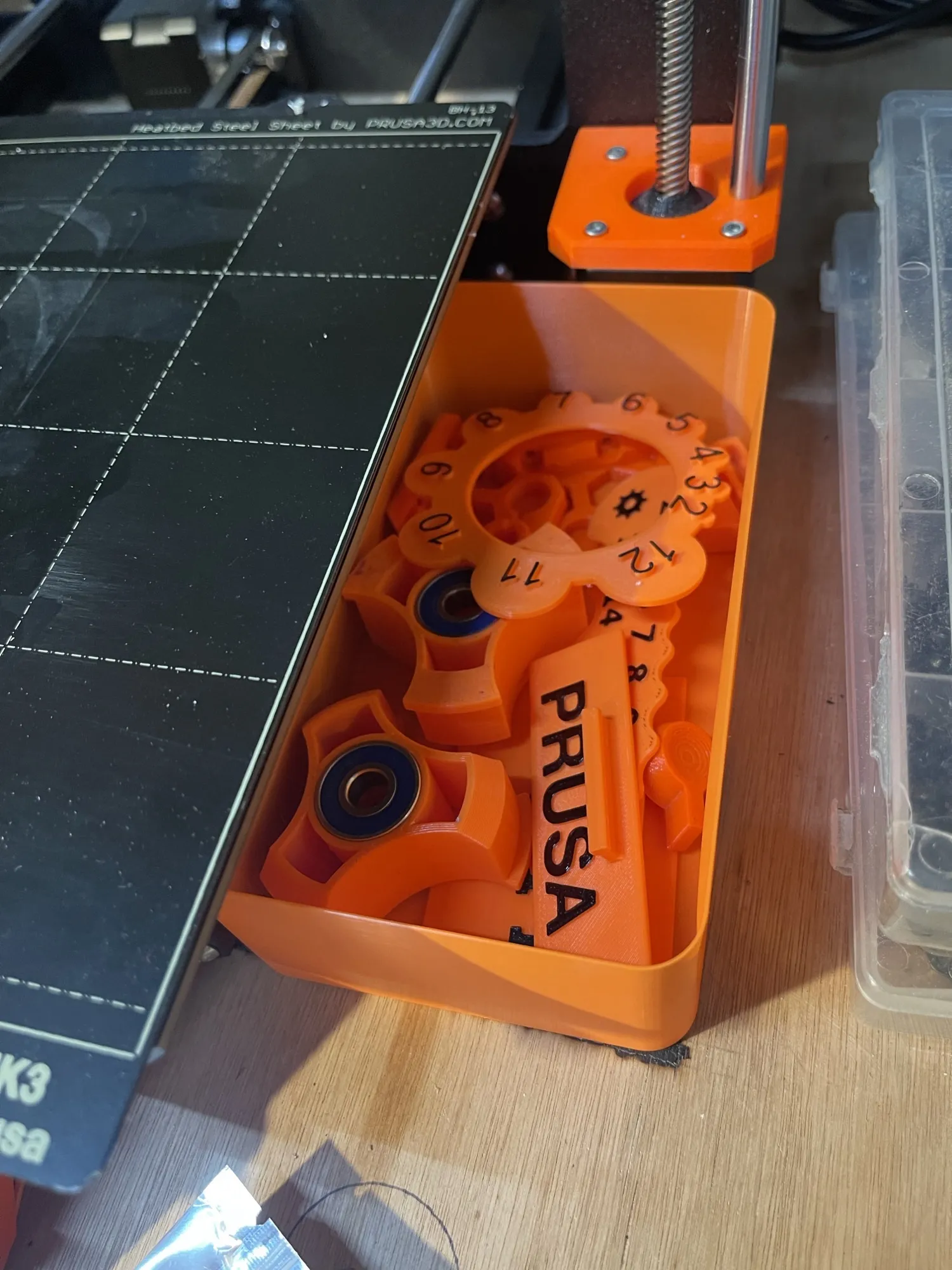 Khay bên cho máy in 3D Prusa MK3S