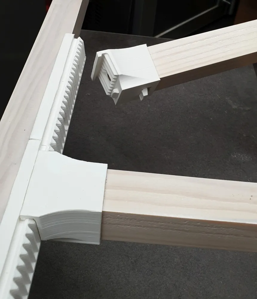 Cần gạt tháo rời cho các thanh gỗ 25x25mm