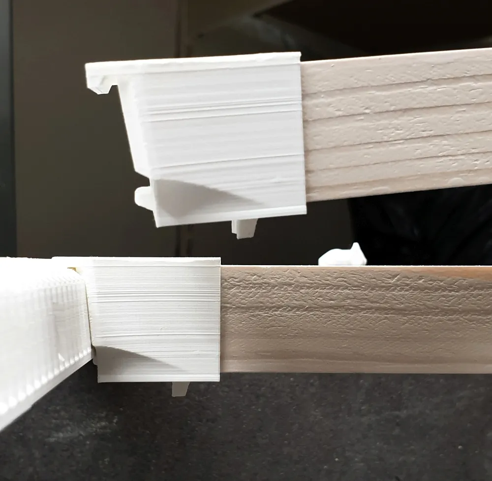 Cần gạt tháo rời cho các thanh gỗ 25x25mm