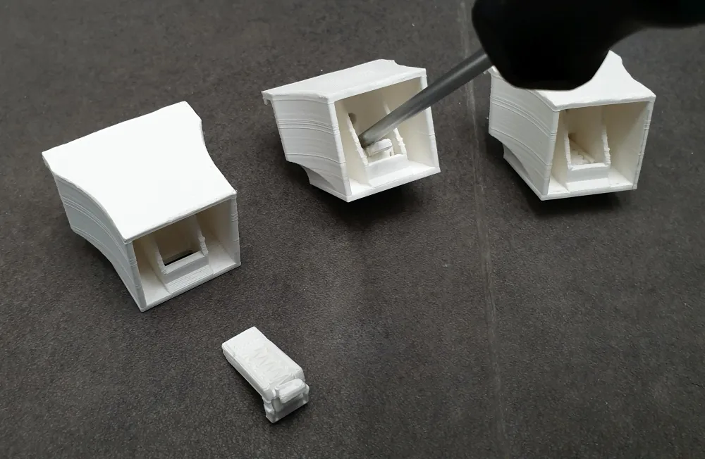 Cần gạt tháo rời cho các thanh gỗ 25x25mm