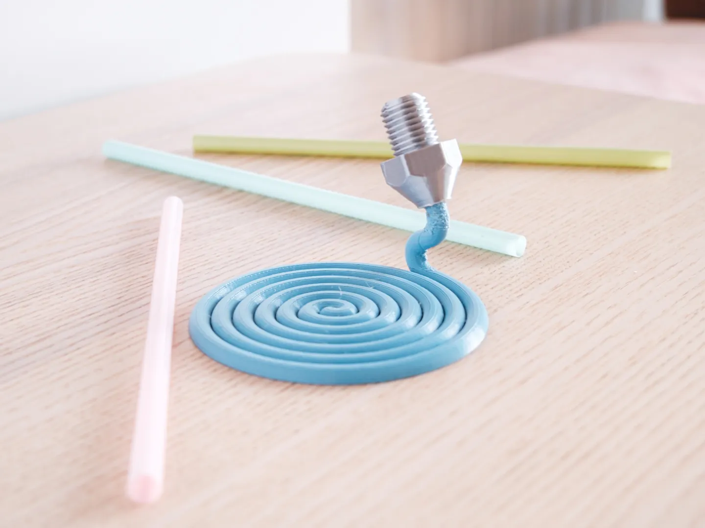 Đế ly in 3D phiên bản xoắn ốc