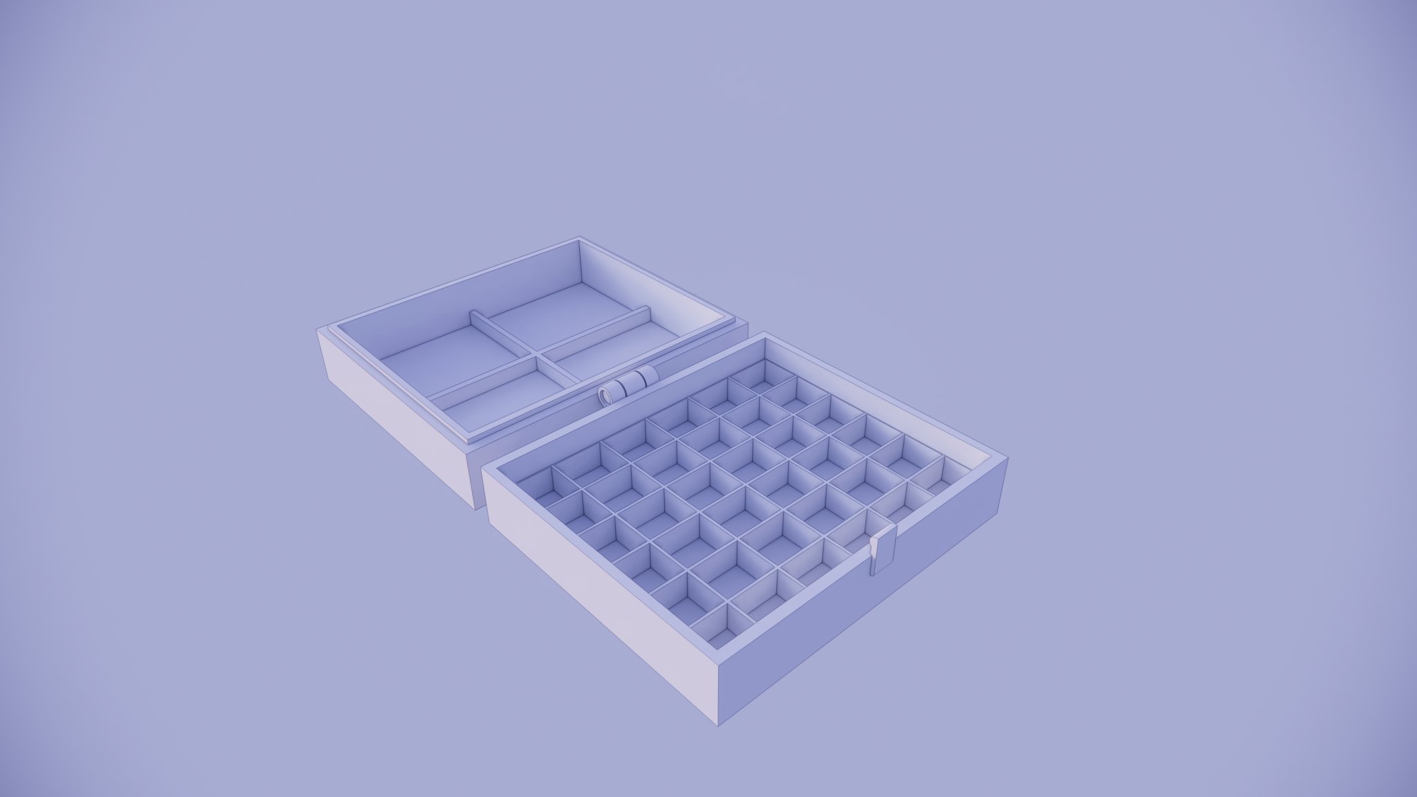 Bảng màu nước 36 ô cho nửa khay màu