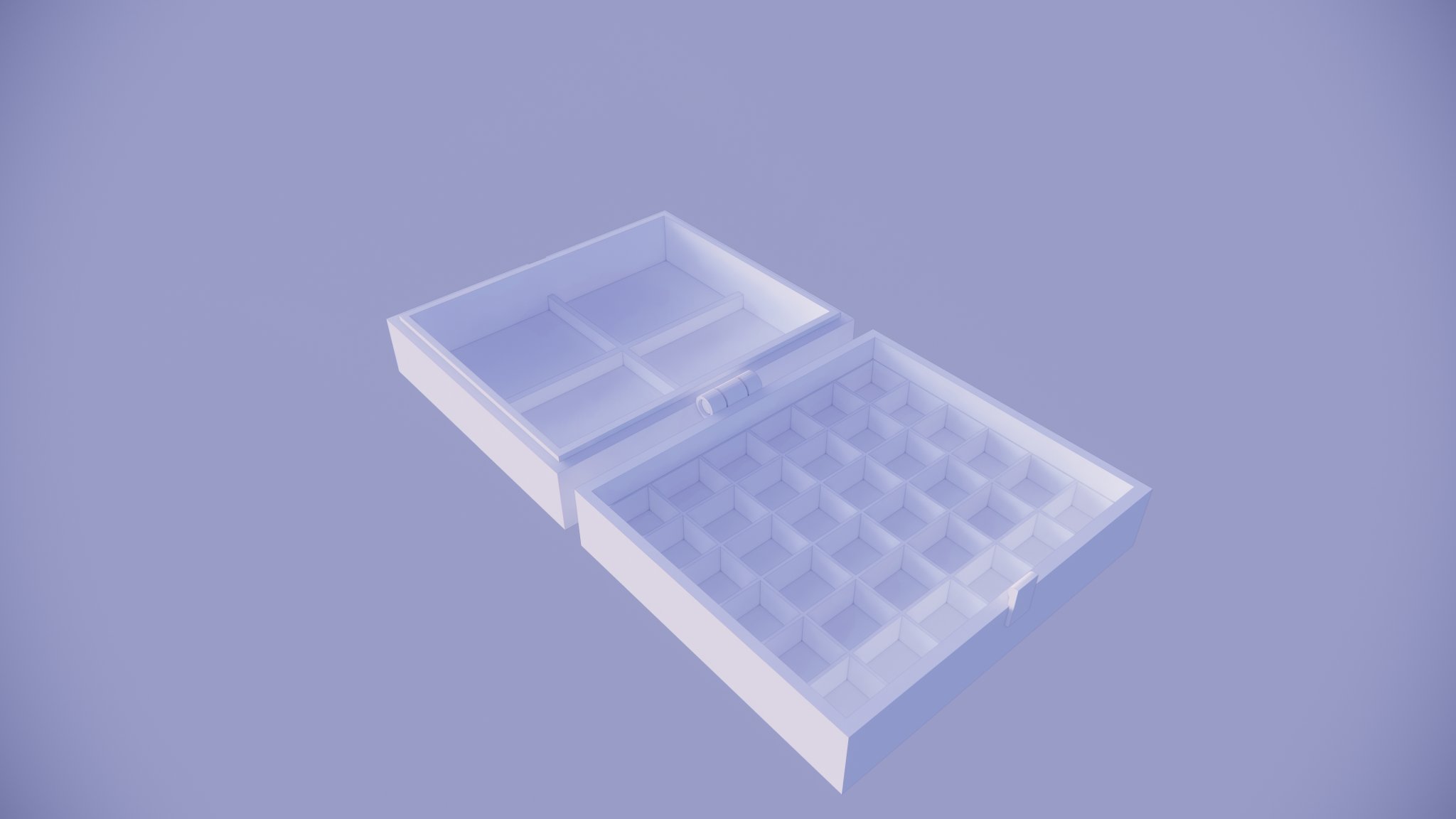 Bảng màu nước 36 ô cho nửa khay màu