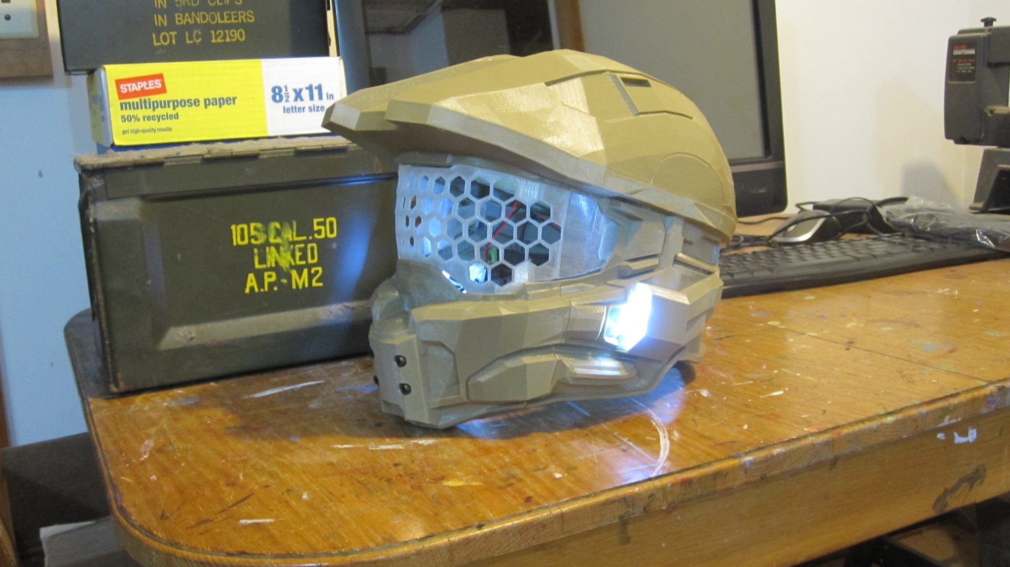 Mũ bảo hiểm Master Chief kích thước người lớn