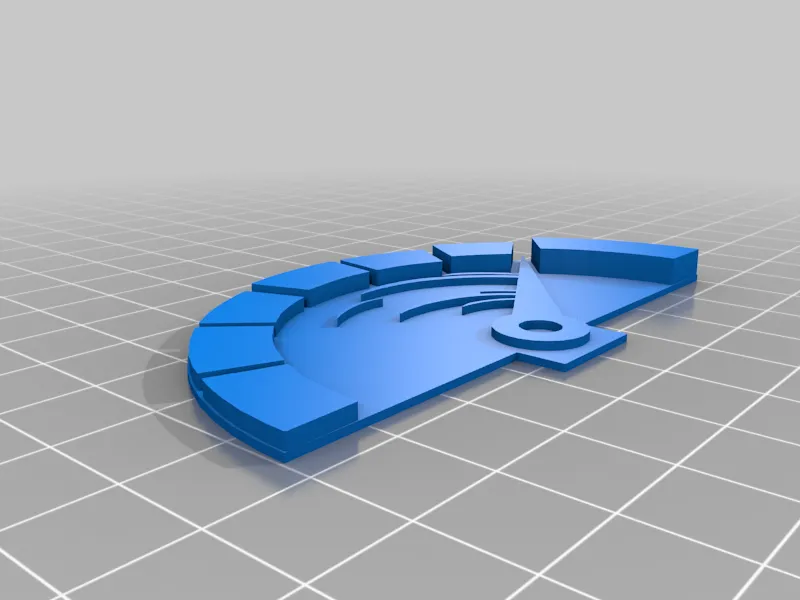 Đồng hồ đo vòng tua đa sắc màu