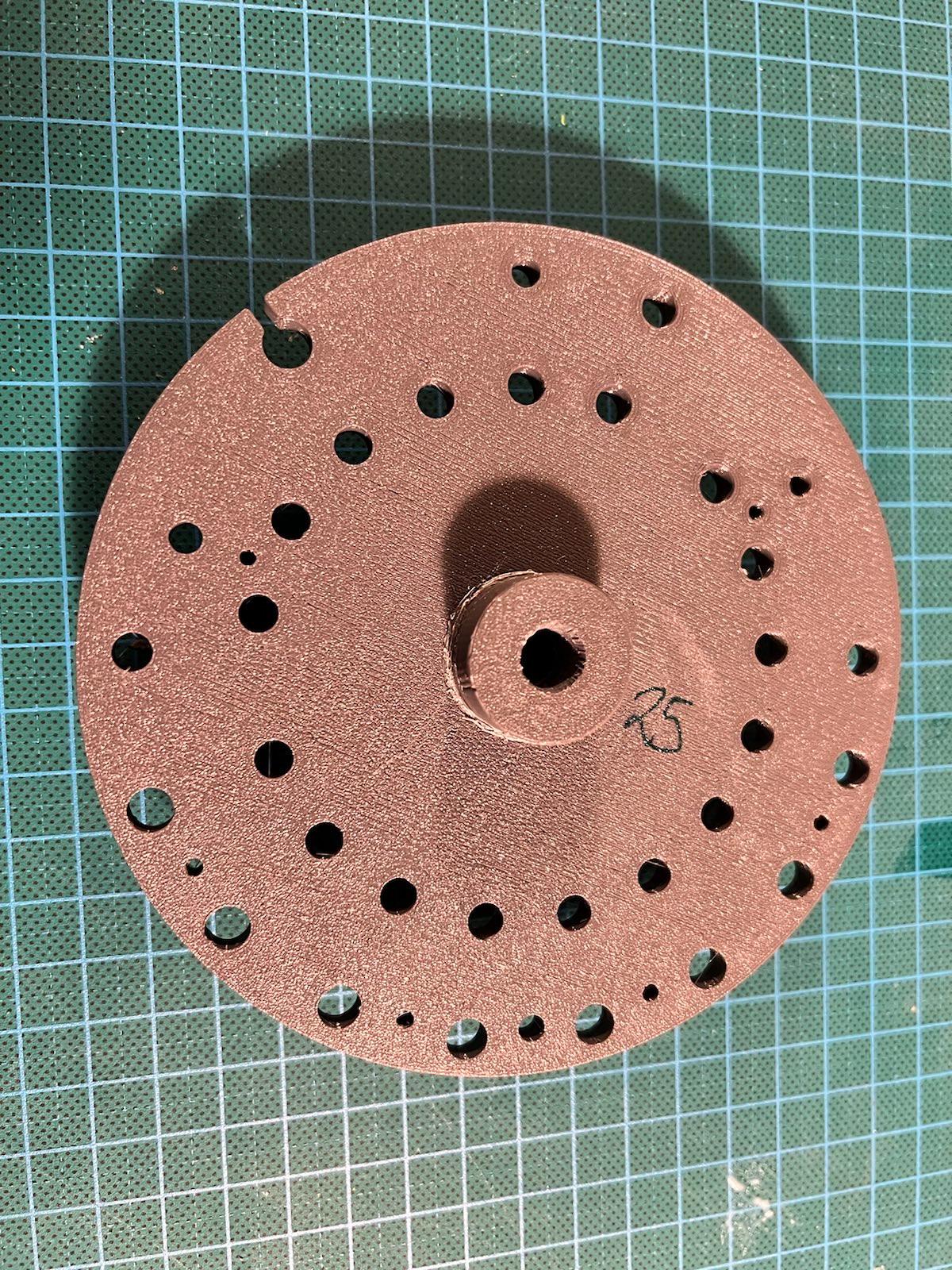 Các bộ phận tách rời cho máy tính Curta 3:1