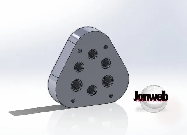 Giá đỡ tua vít hai nửa cho 6 tua vít